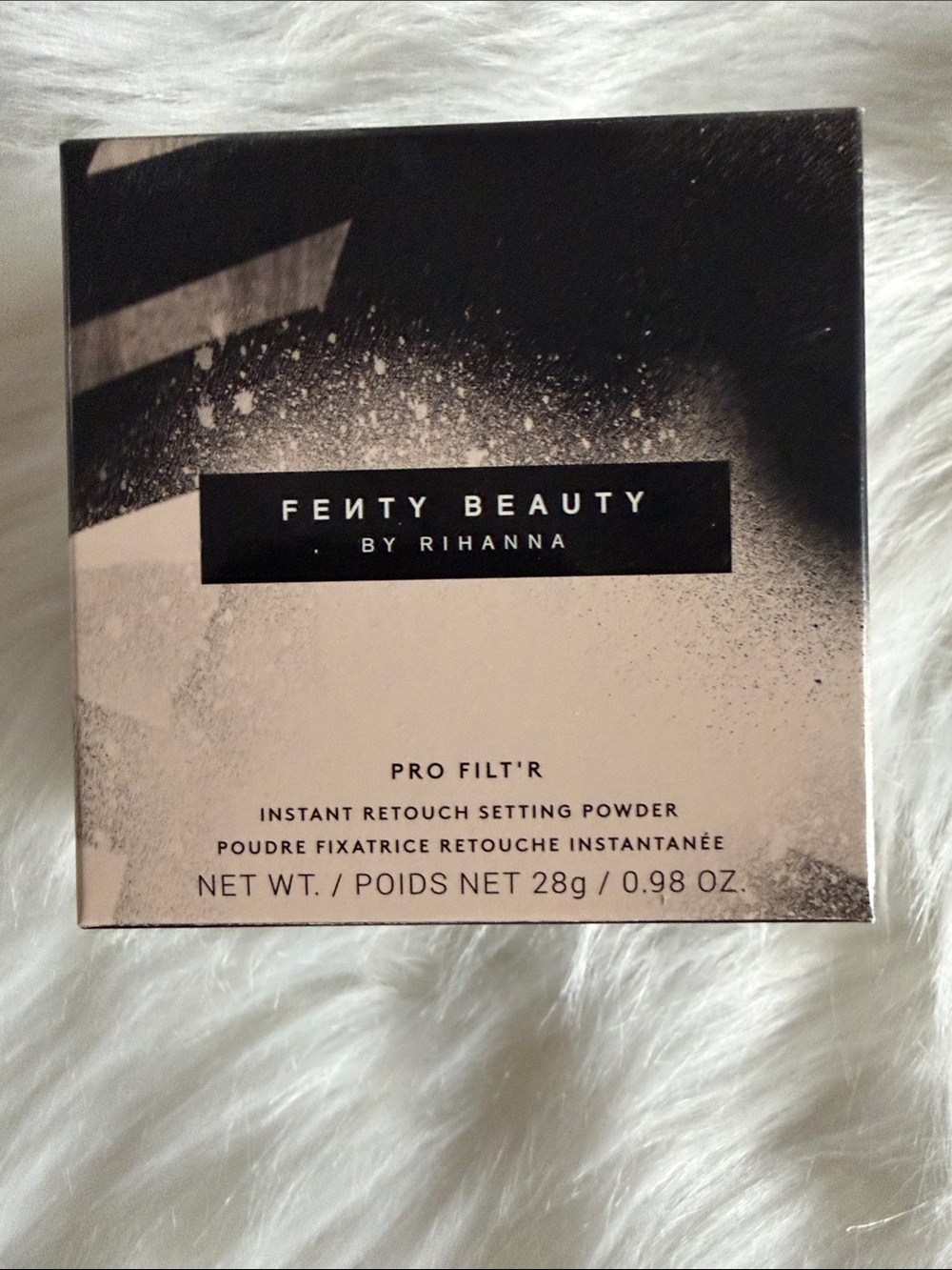 Fenty Beauty Pro Filt'r Instant Retouch Setting Powder — Beige & Black Packaging